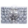 101Pcs Plastic Christmas Ball Set Multiple Color Christmas Ball Gift Box  Home Decor