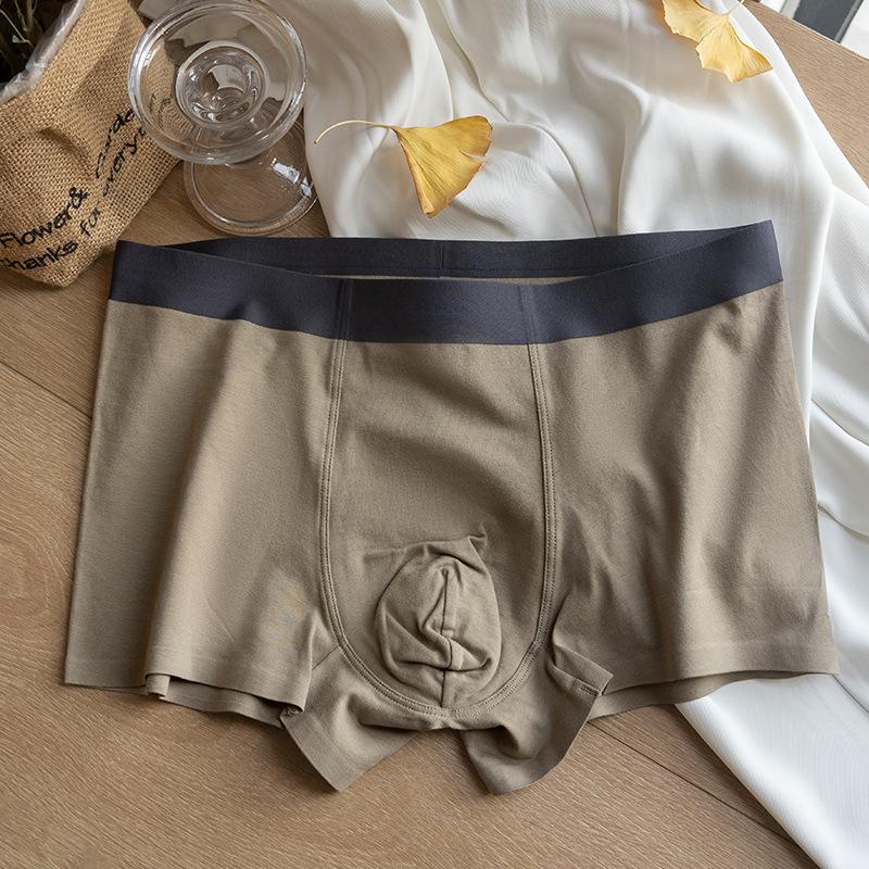 Men's Cotton Underwear Four Cornered Shorts Teenage Boys' Shorts Flat Cornered Shorts Summer