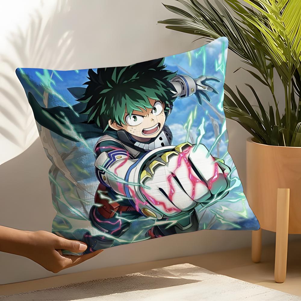 My Hero Academia - Boku No Hero Academia Pillow Case Linen Cushion Covers For Decorative Sofa Home Pillows Case