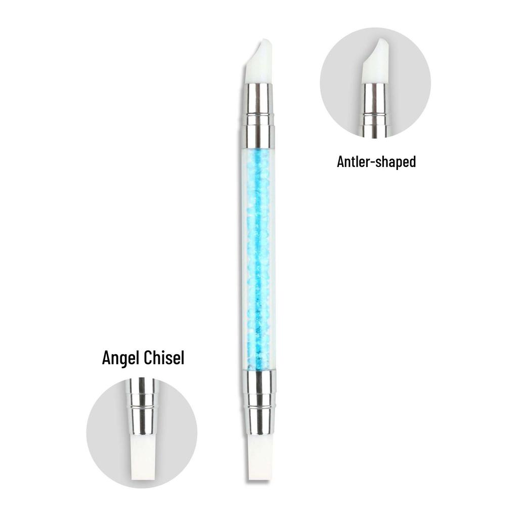Double-Headed Nail Art Silicone Embossing & Carving Pen Set