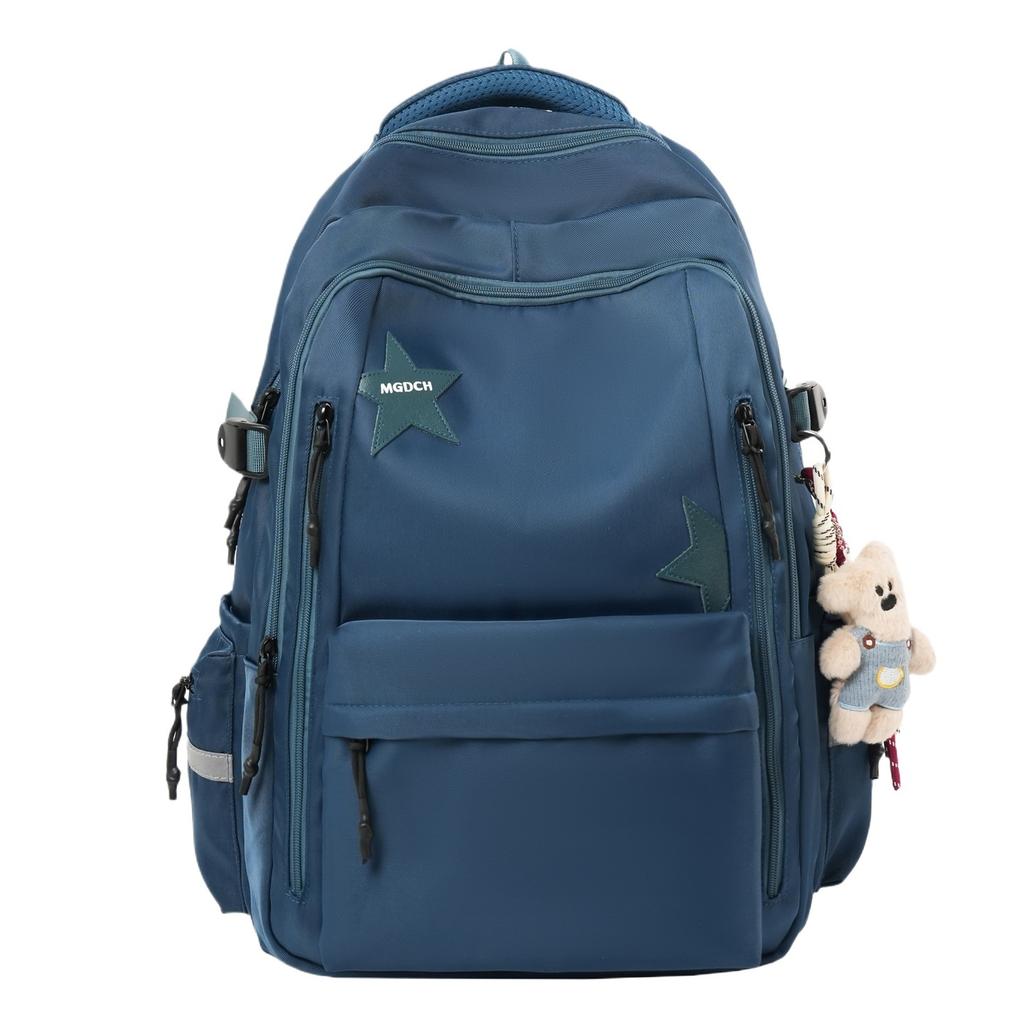 Schoolbag backpack design sense niche students junior high school students large capacity Japanese Korean version schoolbag cool fashion backpack