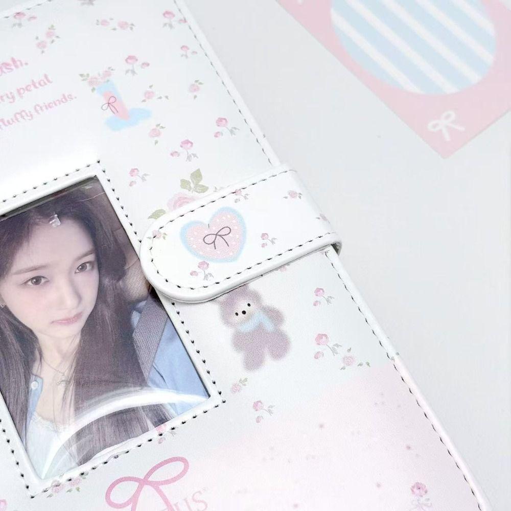 1pc Loose-leaf Photo Card Binder A5 Photo Album 3-inch Photocard Holder  Polaroid & Idol Cards