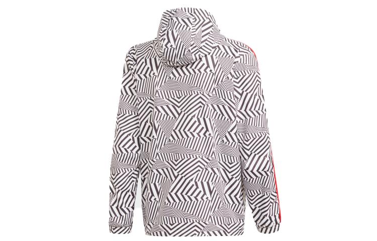 Adidas Manchester United Jackets Men's White Hooded Moderate Other FR3843