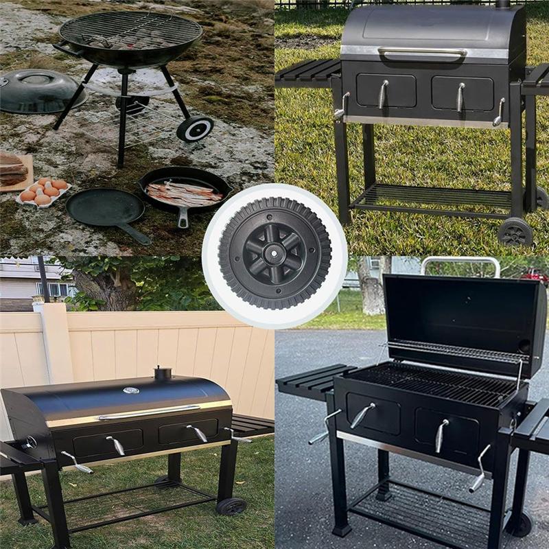 Kola ke grilu 7" Náhradní díl Pro Charbroil G437-0037-W1 Gas2coal 463344015 463347017 463436215 2 ks