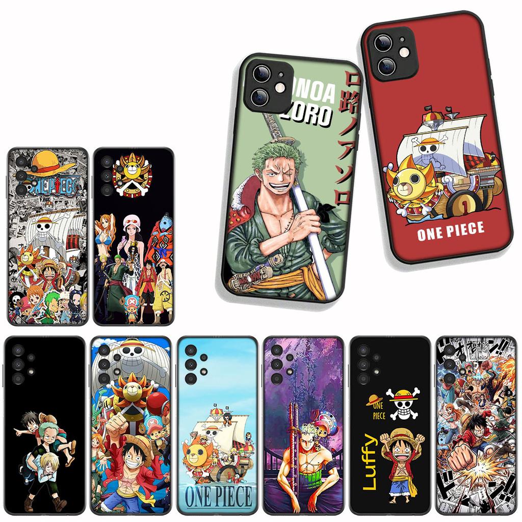for Apple iPhone 17 16 15 11 Pro XS Max XR 6 7 8 Plus + SE 2020 5 16E Phone Cover Case Sanji ONE PIECE Roronoa Zoro Luffy