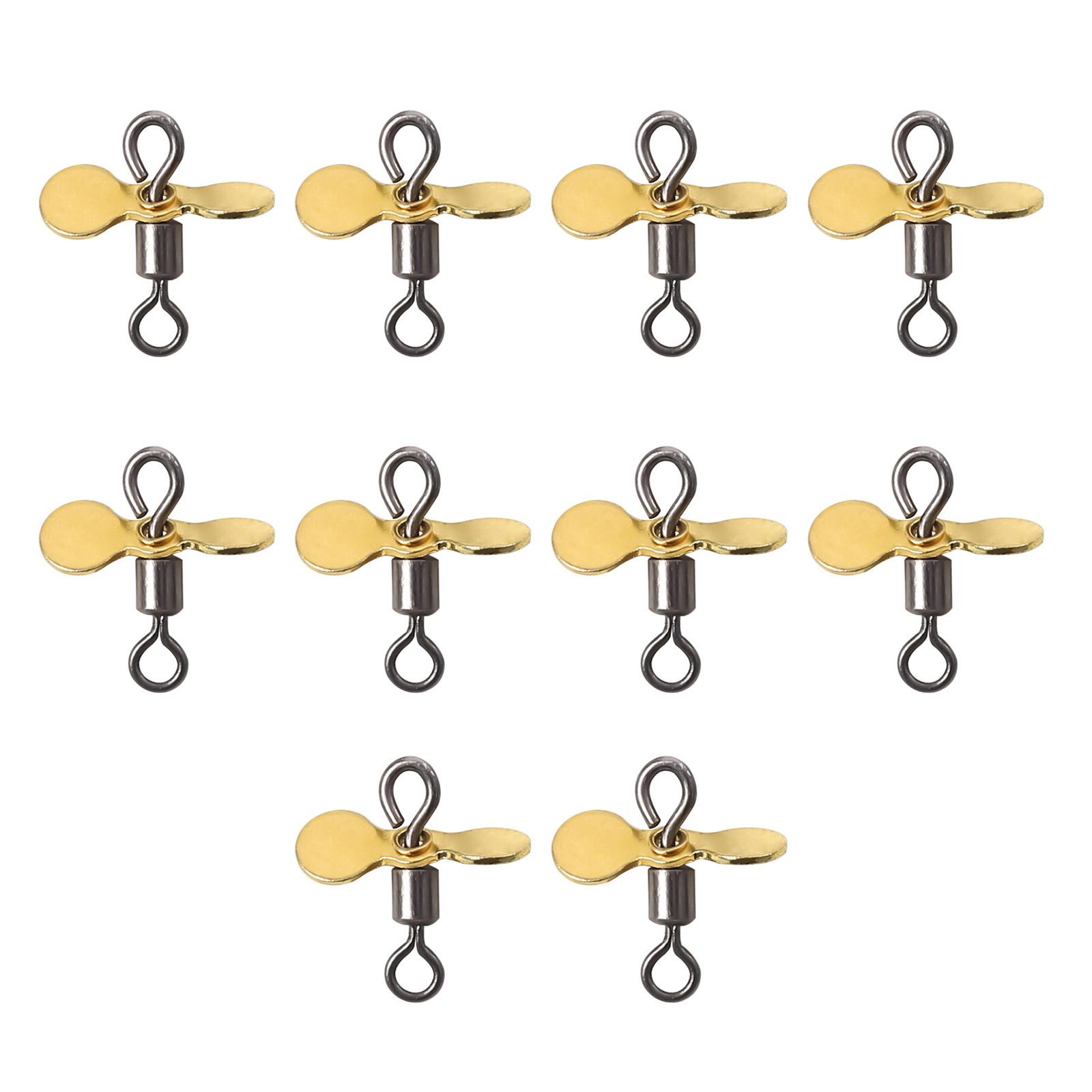 

10 шт. лопасти для ловли рыбы на поверхностную приманку для ловли рыбы, пропеллер для ловли рыбы на мушку, нержавеющая сталь, пропеллер для ловли рыбы на мушку, самодельная рыболовная приманка S