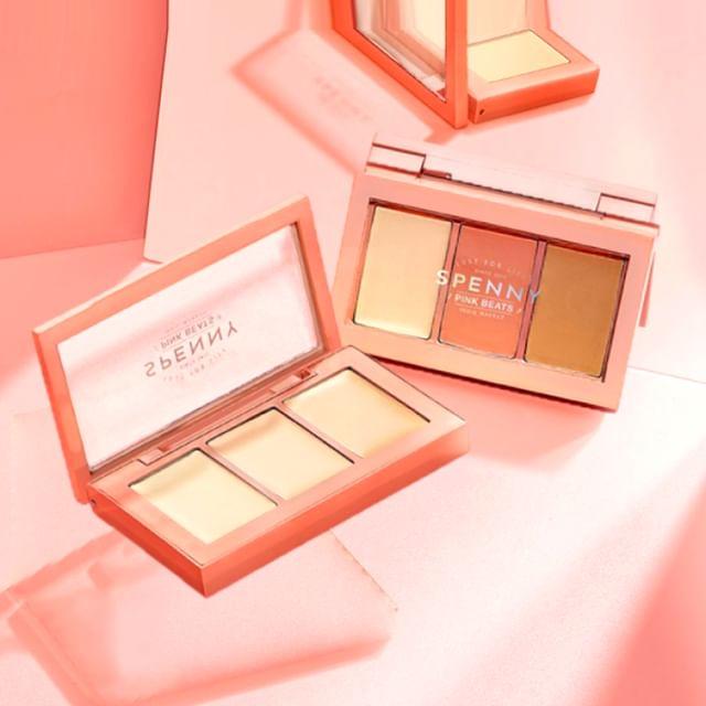 SPENNY - Color Correcting Concealer Palette - 2 Colors #791 Light Skin - 5.6g