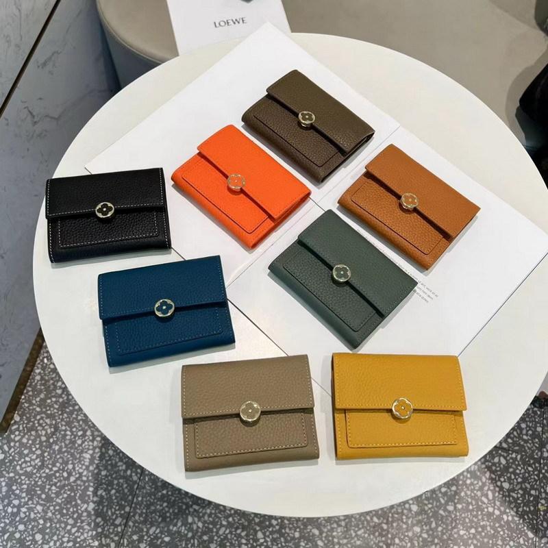 Fashion First-layer Cowhide Women's Wallet 2026 New Large-capacity Leather Multi-card Wallet Solid Color Change Bag