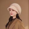 Cold Protection Ear Protection Rabbit Fur Hat Middle-Aged And Elderly Elegant Temperament Wool Hat Autumn And Winter Fashion Warm Hat