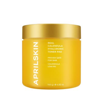 April Skin Real Calendula Hyaluronic Toner Pad 140g, 60 Sheets, 1 Piece