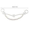 2Pcs Artificial Pearls Chain Bag Decoration Charm Large Imitation Pearls Beads Purse Chain Handbag Chain For Women Bag