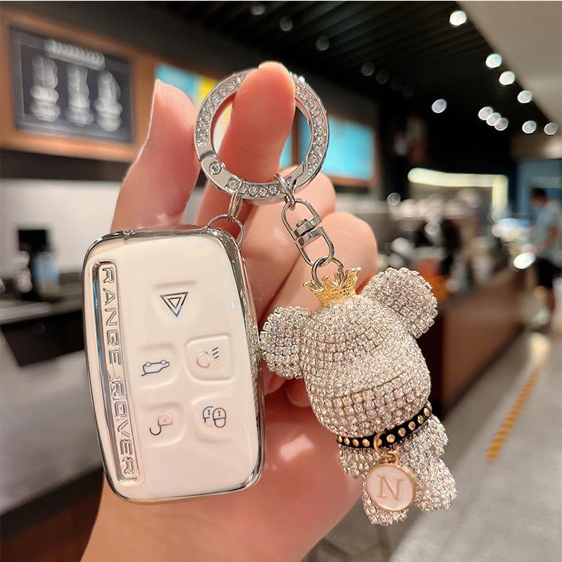 Premium Jaguar Key Case for XEL, XFL, F-Pace, I-Pace, F-Type, and XJ