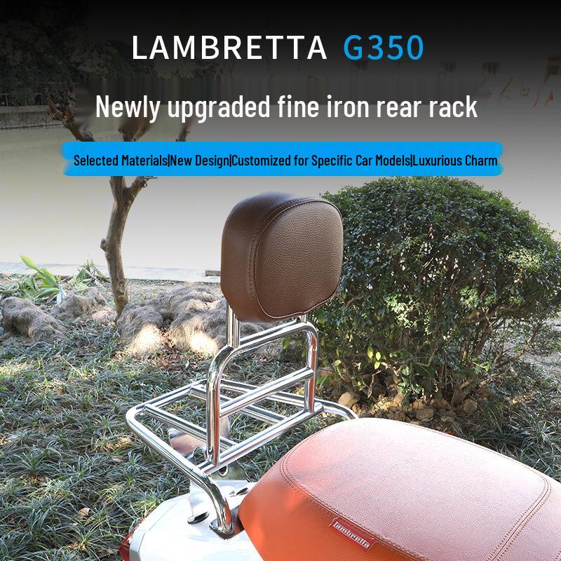 Lambretta G350 Rear Luggage Rack &