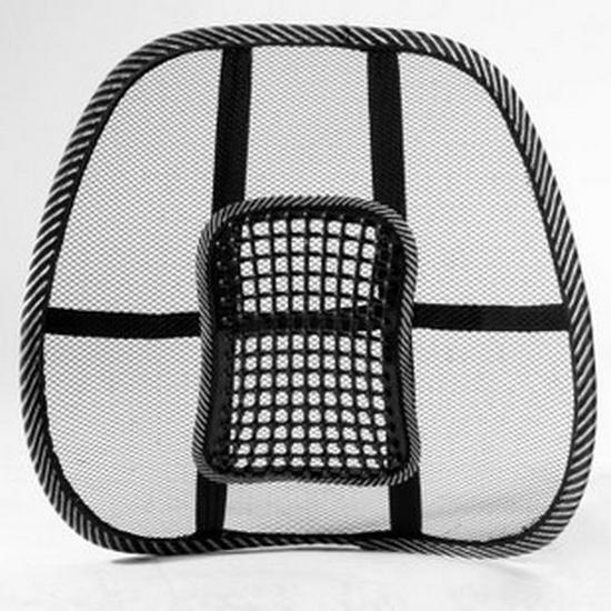 Ice Silk Breathable Car Lumbar Support Cushion for Summer