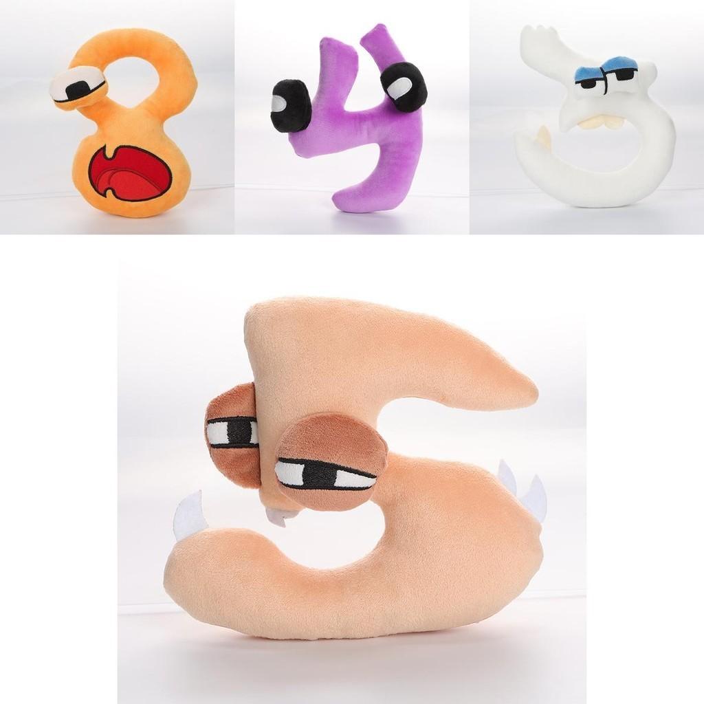 Number Lore Plush Pillow Dolls Educational Toy For Kids