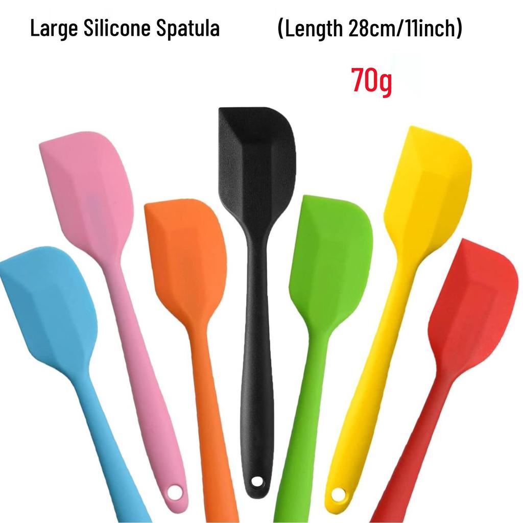 Large High-Temperature Resistant Silicone Spatula and Cake Cream Spreader