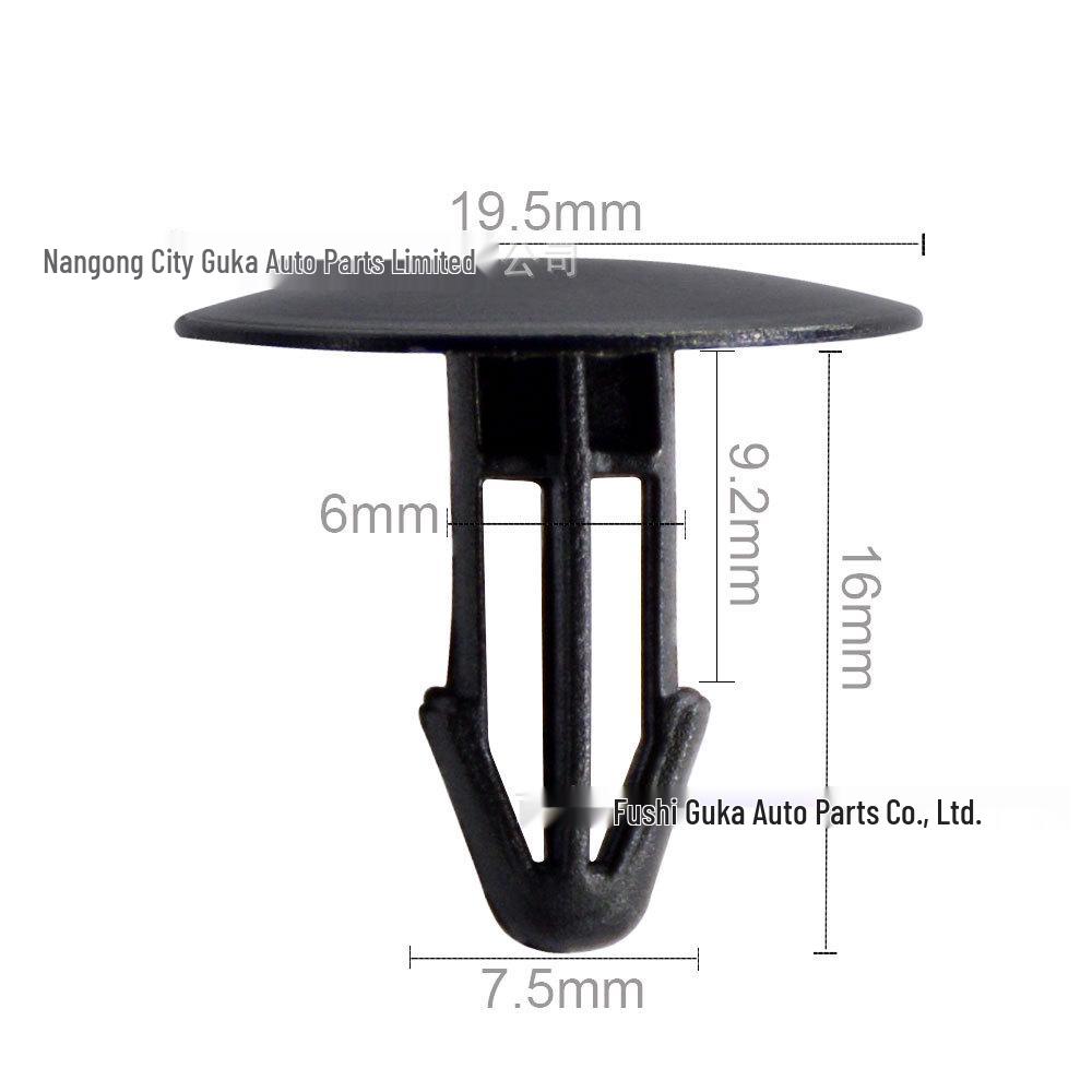 Honda Car Windshield Clip & Sunroof Rivet for Accord/Civic - Quick Install