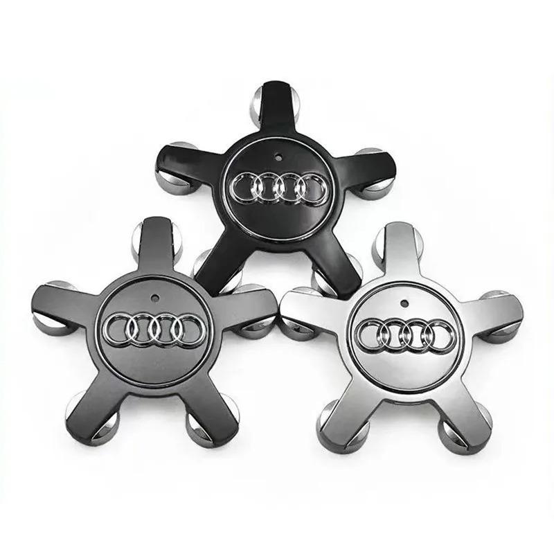 4PCS 135mm Car Five Claws Wheel Center Cap Hub Covers 4F0601165N Accessories For 8s A4 B8 B6 B9 B7 A3 8P 8V 8L A6 C7 C6s8