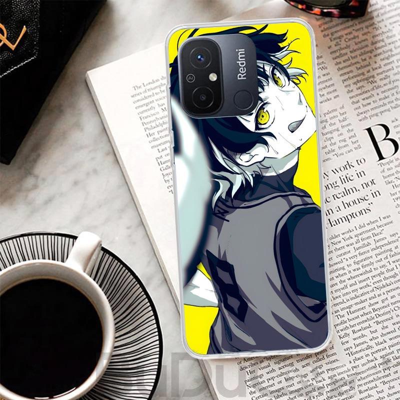 Blue Lock Bachira Meguru Cover For Xiaomi Redmi 14C 13 13C 12 12C 10 10C 9 9C 9T 9A Phone Case 10A 8A 8 7A 7 6A 6 Pro K70 K60 K4