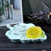 Leaf Shaped Epoxy Resin Casting Mold Versatile Silicone Resin Tray Mold for Crafting Unique Leaf Shaped Plate Items