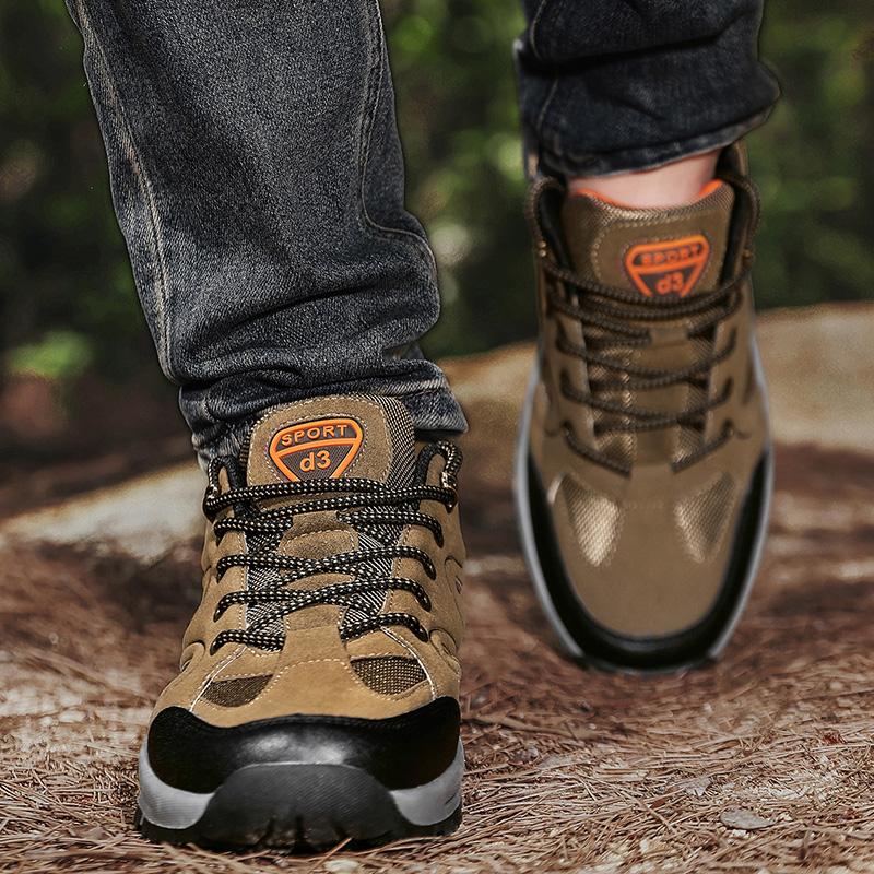 TUINANLE Outdoor Shoes Hiking Men's Sports Casual Mountain Trekking Boots Camping Sneakers for Men Non-slip Wear-resistant