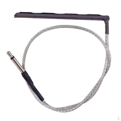 Ukulele EQ Transducer Piezo Pickup Under Saddle for 4 Strings Guitar