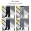 MIIOW Men's Ice Silk Straight-Leg Dress Pants