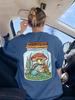 Cute Frog With Mushrooms Printed TShirts Womens Casual Short Sleeve Tops Soft ONeck T Shirts Summer Loose Womans Streetwear