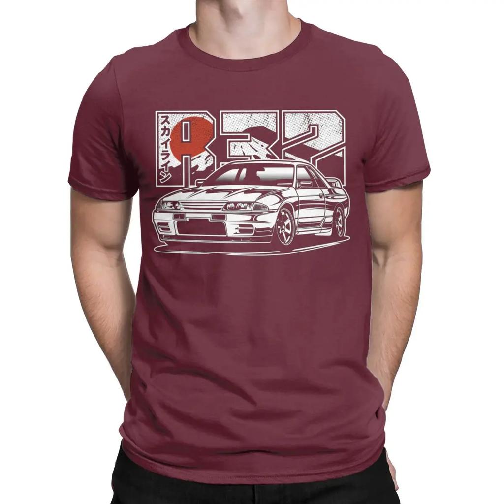 New Model Humorous R32 Gtr Skyline Tshirt For Unisex Round Collar Cotton T Shirt Short Sve Tee Original Clothing