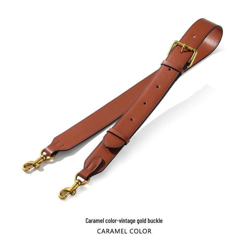 Lychee Grain Cowhide Bag Replacement Strap - Dionysus Versatile Wide Shoulder Strap MHS-A-9