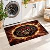 Flannel Kitchen Mat Nirvana Soft Area Rug Non Slip Floor Carpet Home Decoration