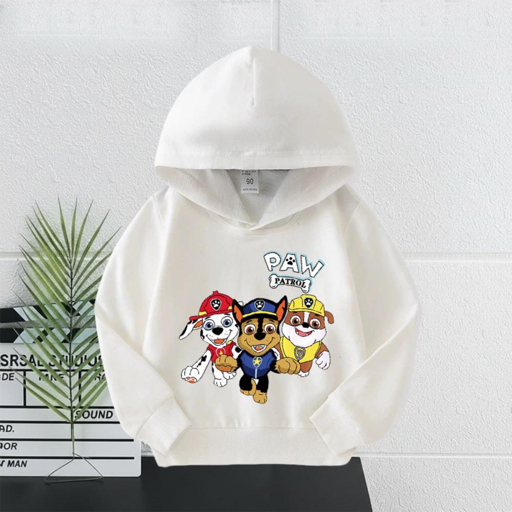 2026 PAW Patrol On Patrol Casual Print Hoodie for Kids Toddler Boys Girls Casual Pullover Sweatshirt Soft Cozy Top
