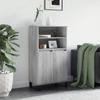 VidaXL Highboard Sonoma Grey 60x36x110 Cm Engineered Wood 831498