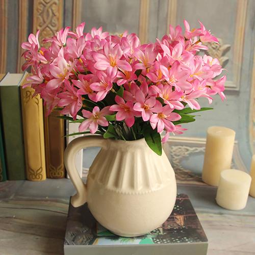 H&B Store Lovely Artificial Mini Flower Bouquet Home Wedding Decor 24 Flowers On 1 Piece