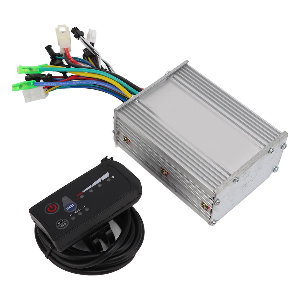 36V 450W Electric Bike Brushless Motor Controller Kit with LED Meter Durable Dual Mode Controller