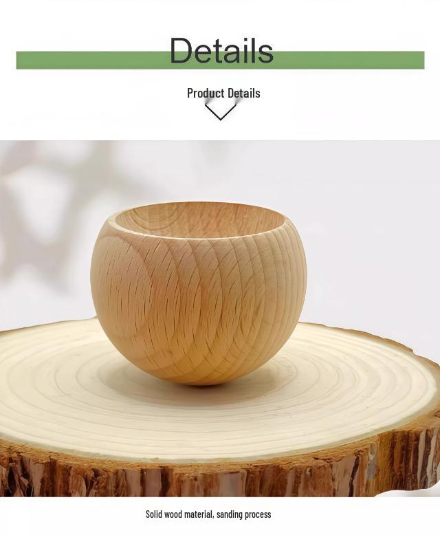 Tumbler Wooden Diffuser: Long-lasting Fireless Aromatherapy, Mosquito Repellent, Floral Water Fragrance for Home, Car, Indoor Use