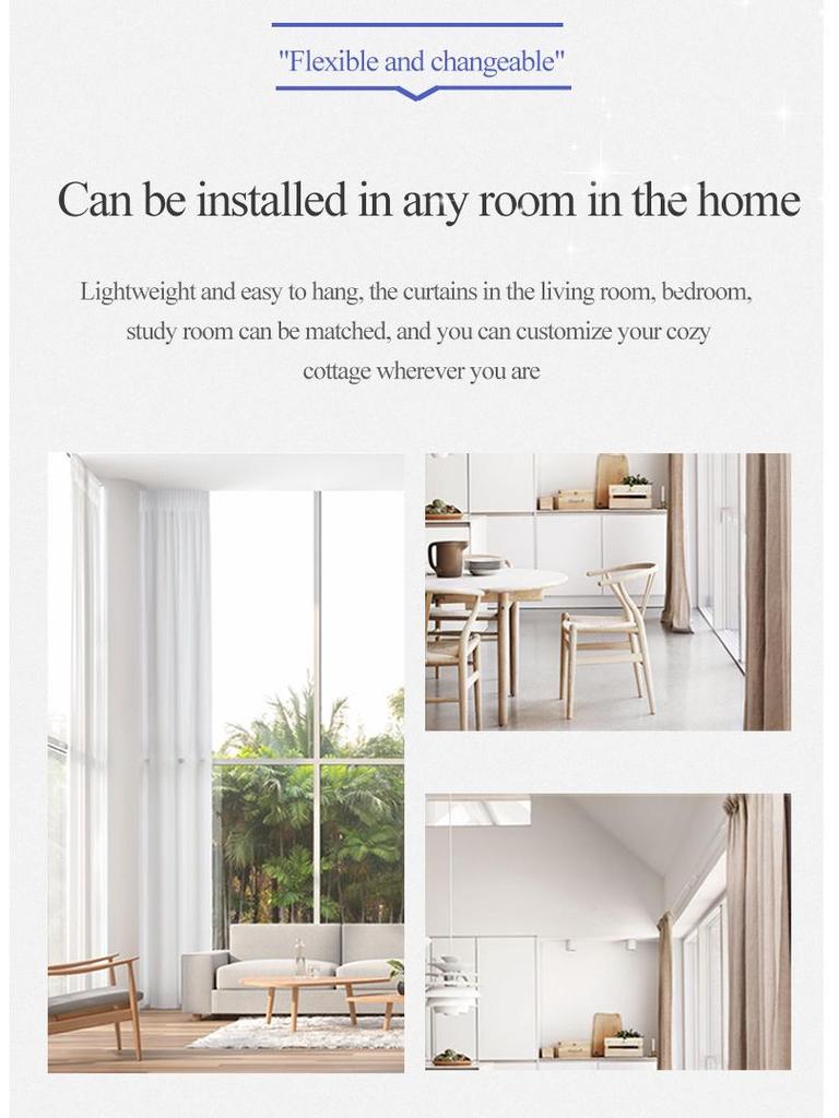 Tuya Smart Home WiFi ZigBee Voice-Controlled Electric Curtain Motor (Trackless)