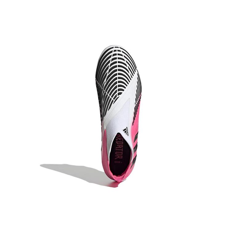 Adidas Predator Edge LZ+ FG Solar Pink Men Sneakers Core-Black Cloud-White GX3904