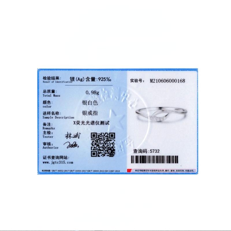 Tancise Classic 925 Sterling Silver  Zircon Ring Ladies Jewelry Wedding Promise Party Gift