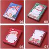 Office Supplies Santa Self-Adhesive Christmas Memo Pads Message Notes Writing Paper Sticky Notes