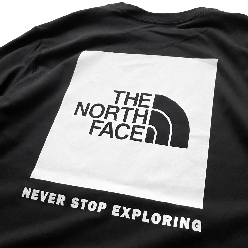 The North Face Black Box NSE Size Long Sleeve Men's Tee, L, T-Shirt