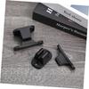 2pcs RV Door Holder Black T-Shaped Nylon Retainer Kit Camper Door Latch Stop Catch for RV Motorhome Trailer Easy Installation Accessories