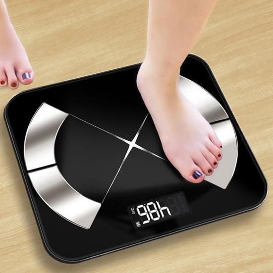 Digitální váha do koupelny s mobilní aplikací Sync Elektronická váha Tělo Vysoce přesná váha tuku s