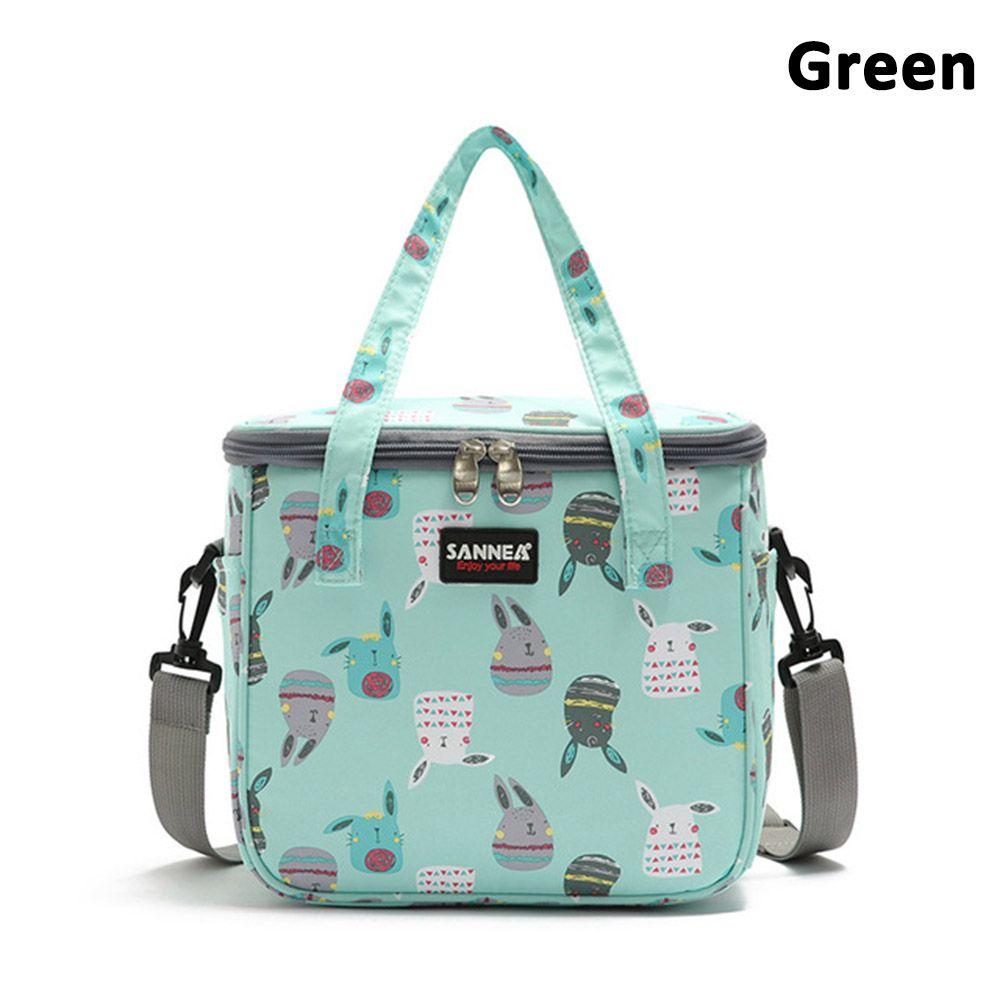 Oxford Cloth Shoulder Strap Large Capacity Storage Box Picnic Bag Insulated Lunch Bags Cooler Bag