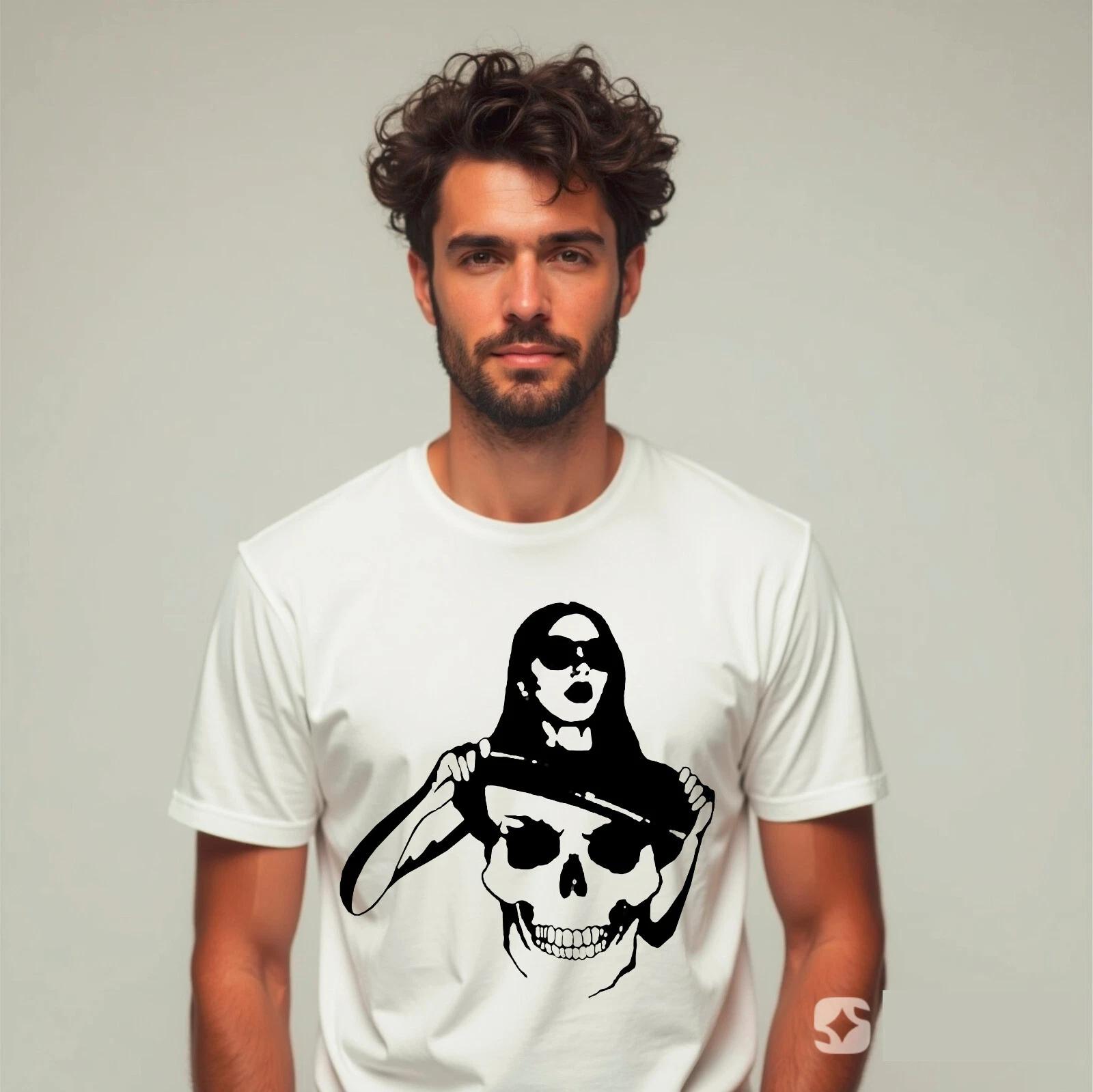 

Women Cool Skeleton T-shirt Funny Humor Offensive Gifts Xmas 100% Cotton Adults S