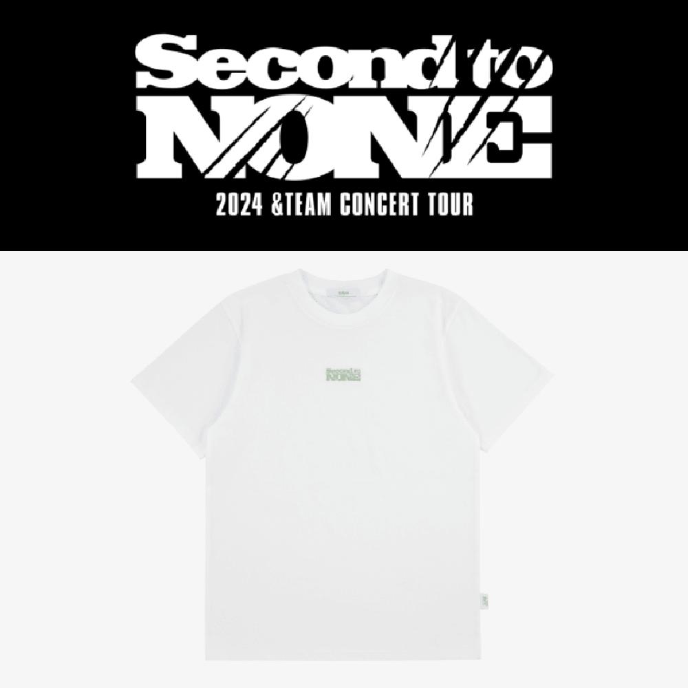

Предварительный заказ футболки 2024 &TEAM Concert Tour Second to NONE из материала S/S M size
