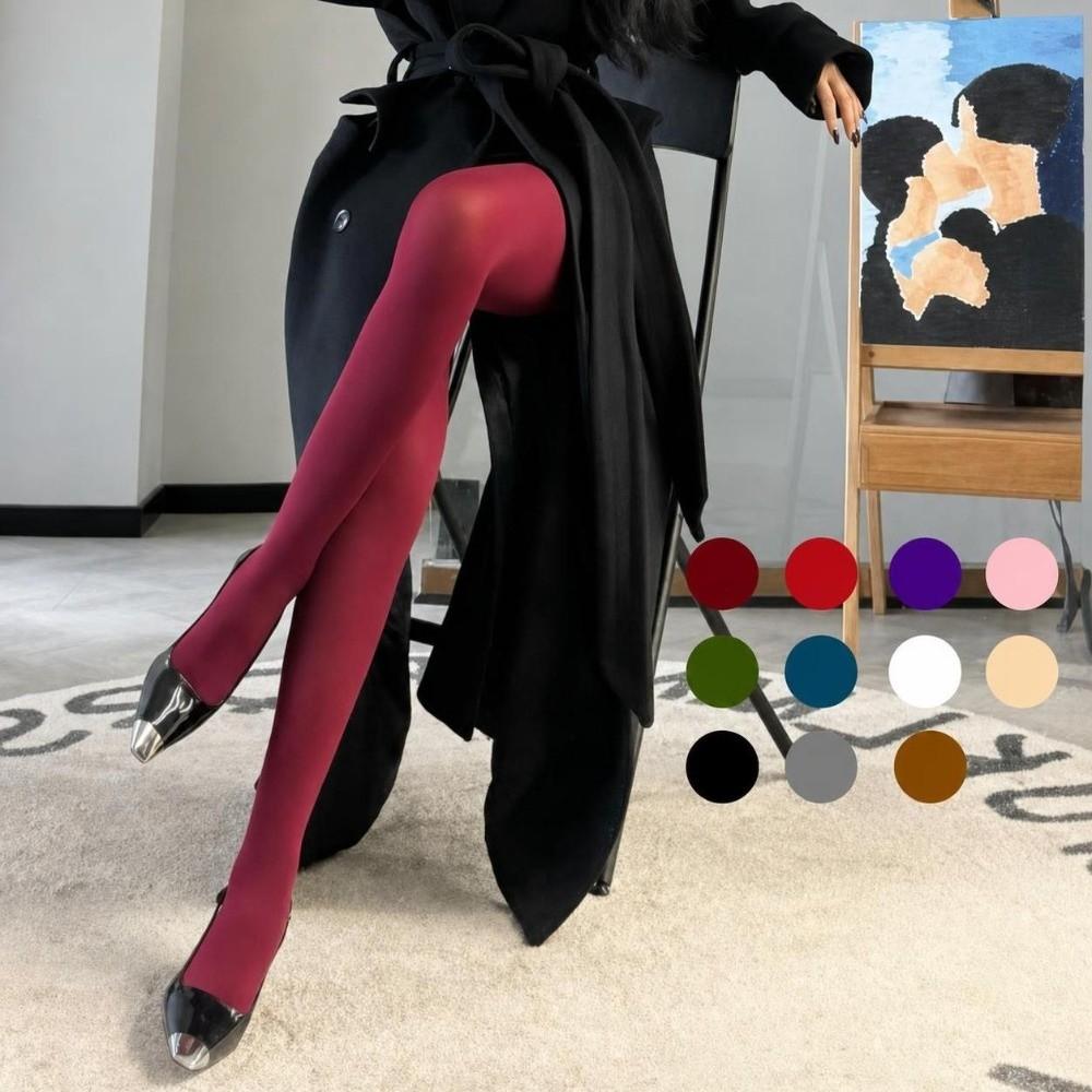 80D Pantyhose Tights High Elastic Lolita Tights Fashion Gothic Stockings For Women