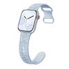 Engraved Strap for Apple watch band 45mm 44mm 42mm 49mm 40mm 41mm Silicone Bracelet Correa iWatch Series 8 9 7 6 5 4 3 Ultra SE