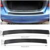 Auto Rear Bumper Trunk Tail Lip Carbon Fiber Protection Sticker Decal Car Styling Car Accessory