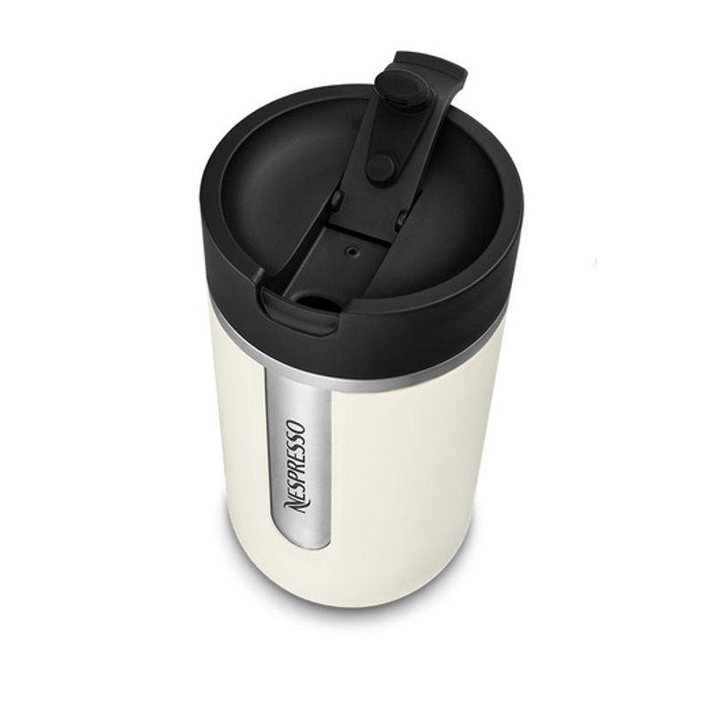 Nespresso Official Travel Mug Medium Vanilla Ice Tumbler 400ml